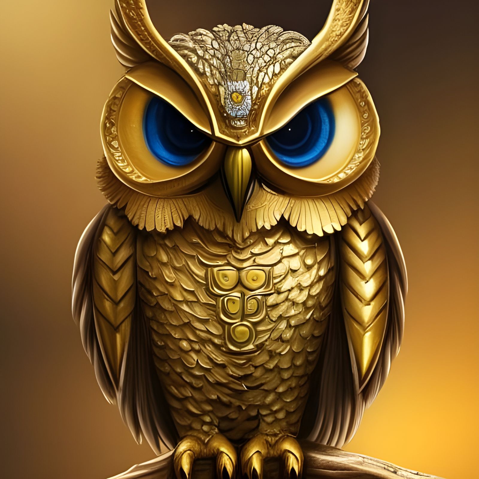 Chrysus in Golden Armour