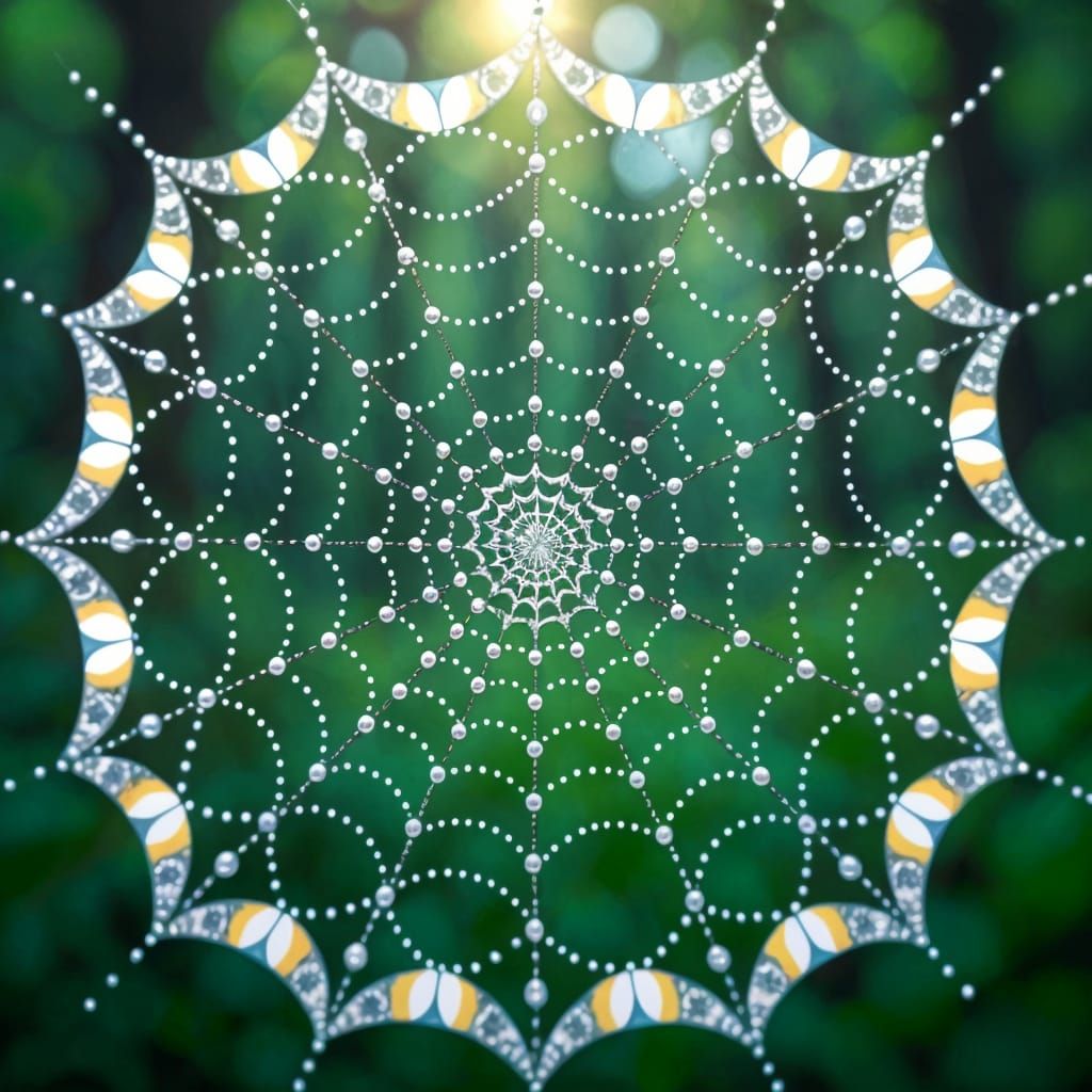 Spider Web-Esque Kaleidoscope