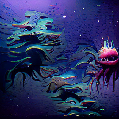 AI Generated Image of the Deep Sea
