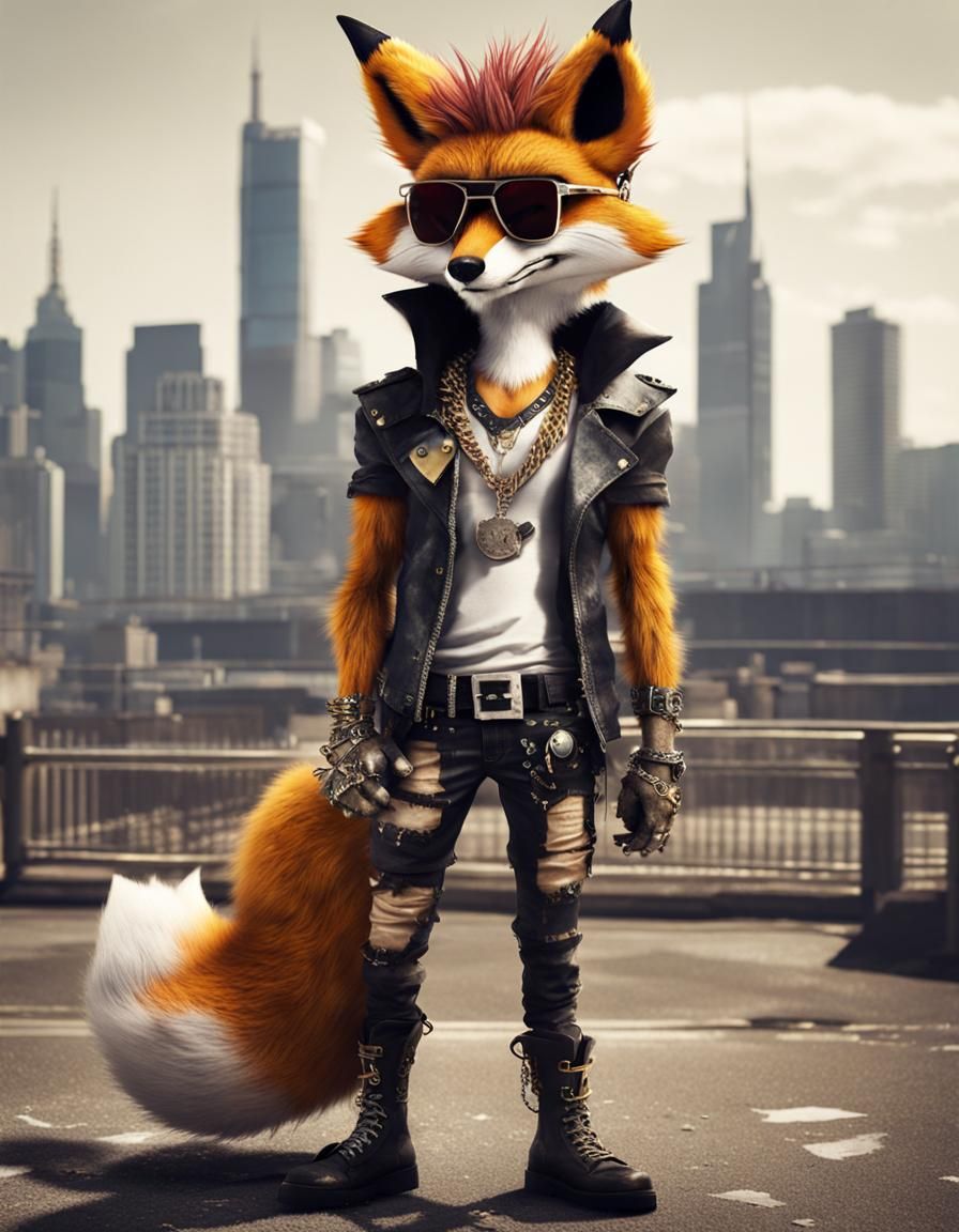 Punk fox.