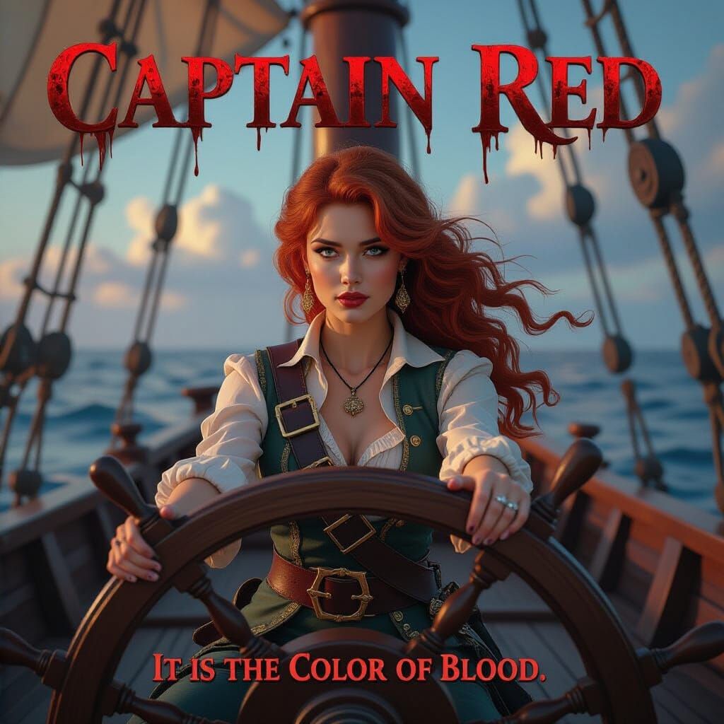 Captain Red: Fantasy Pirate Movie Poster