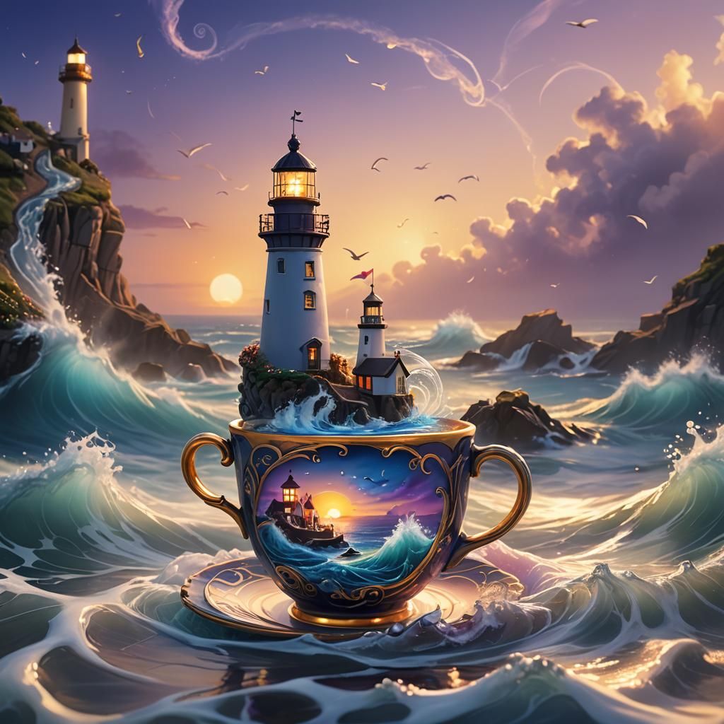 Ocean in a Cup: Surreal Macro Photography