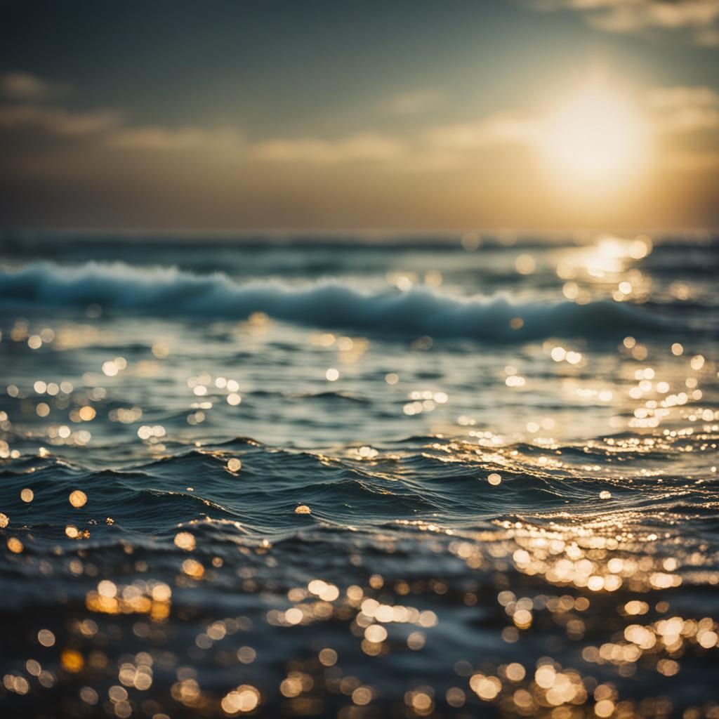 Ocean Photography with Bokeh and Natural Lighting