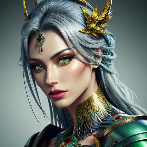 Vibrant Beauty in Cinematic High Resolution