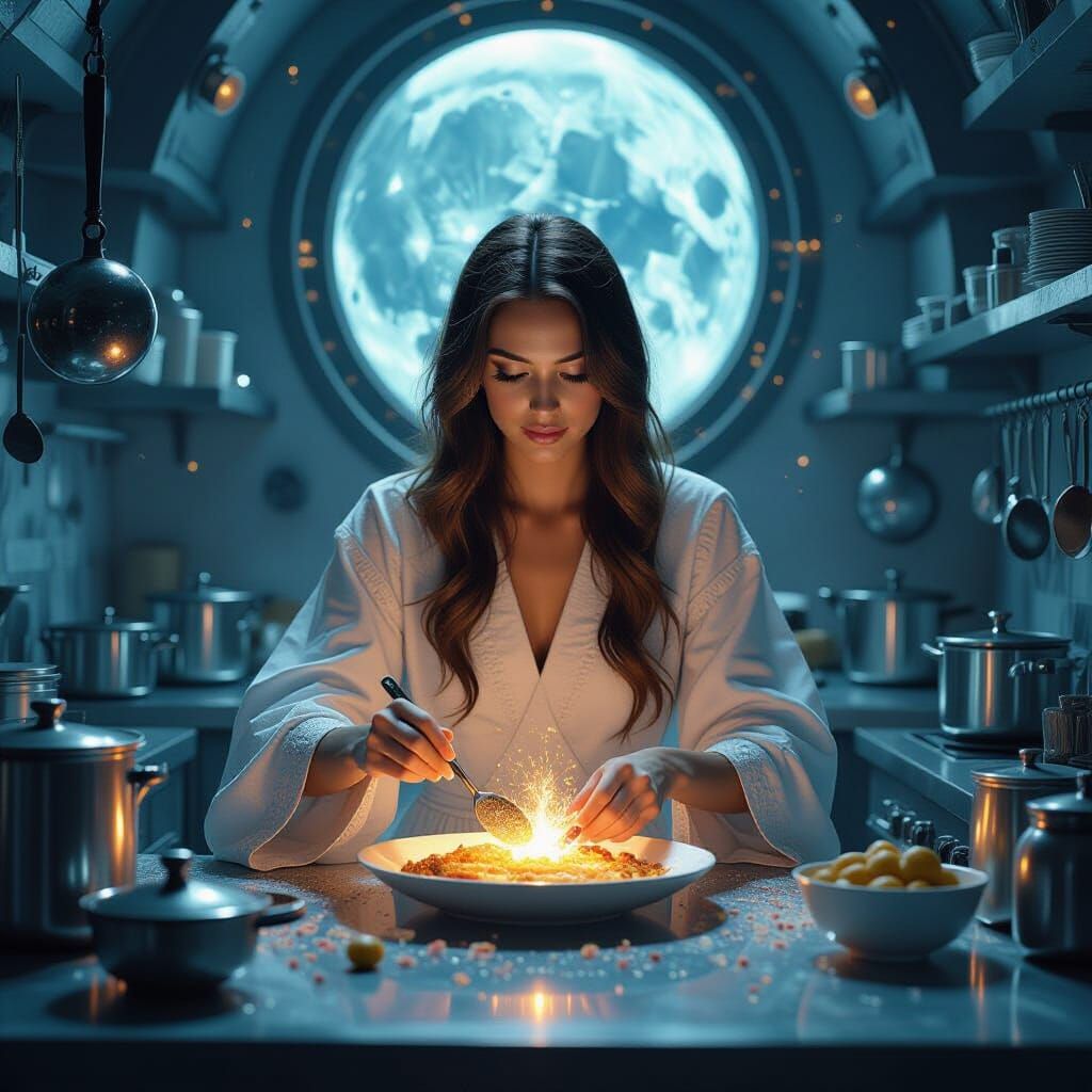 Cosmic Chef Creates Feast in Nebula Kitchen
