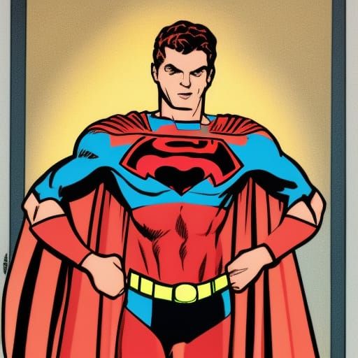 AI Generated Superhero Image