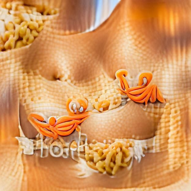 Hooters Macaroni Bra Stock Photo
