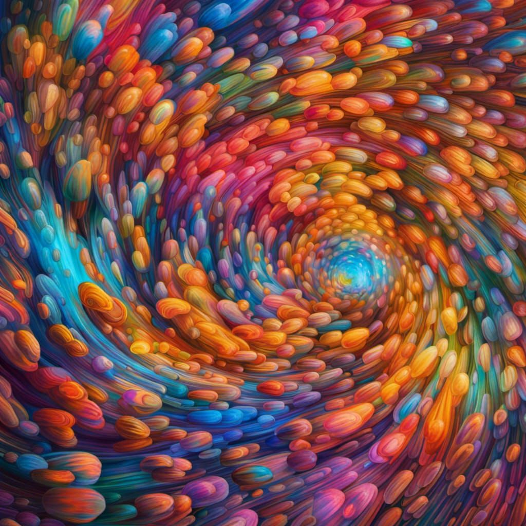 Trippy Detailed Vortex: An AI Generated Masterpiece