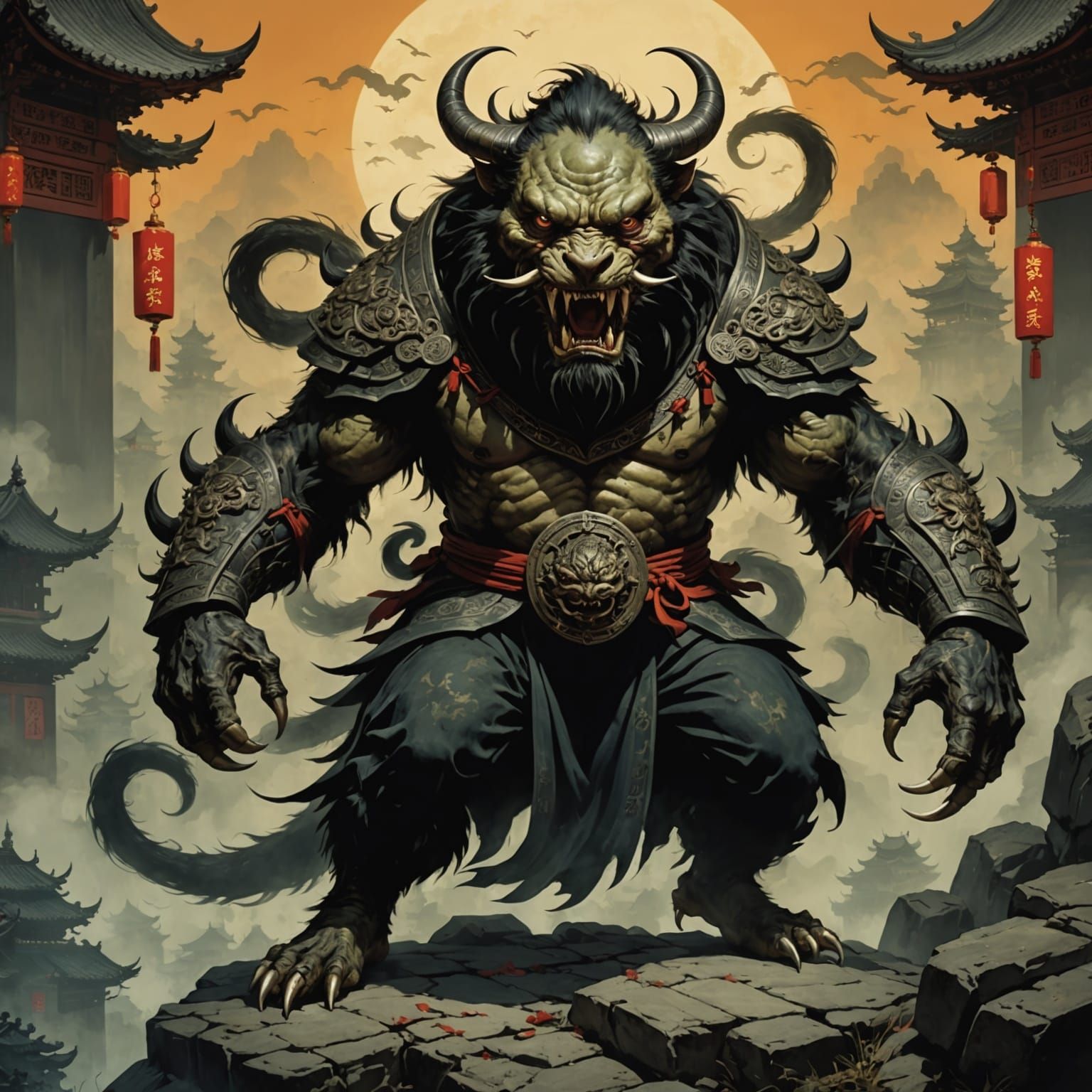 Asian God of Demons Revealed