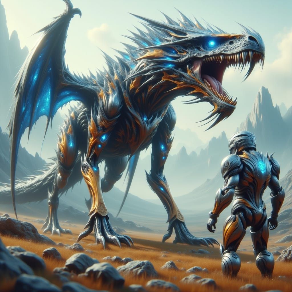 Clockwork Dragon and Armored Honey Badger