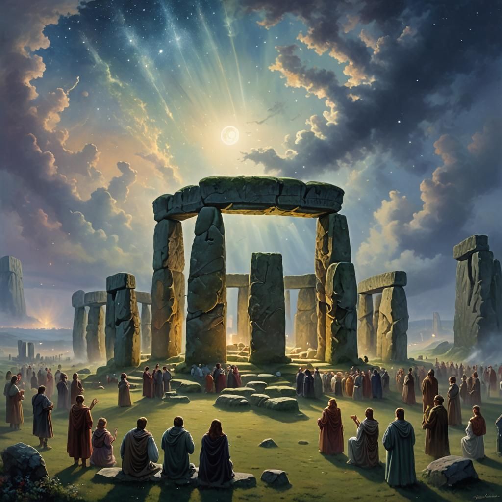 Worshipping at Stonehenge