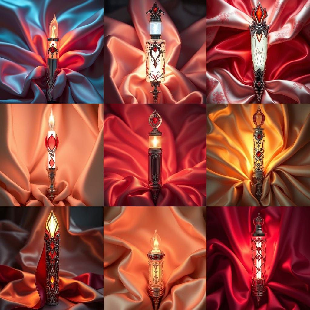 Kpop Lightstick Design for Elegant Girl Group