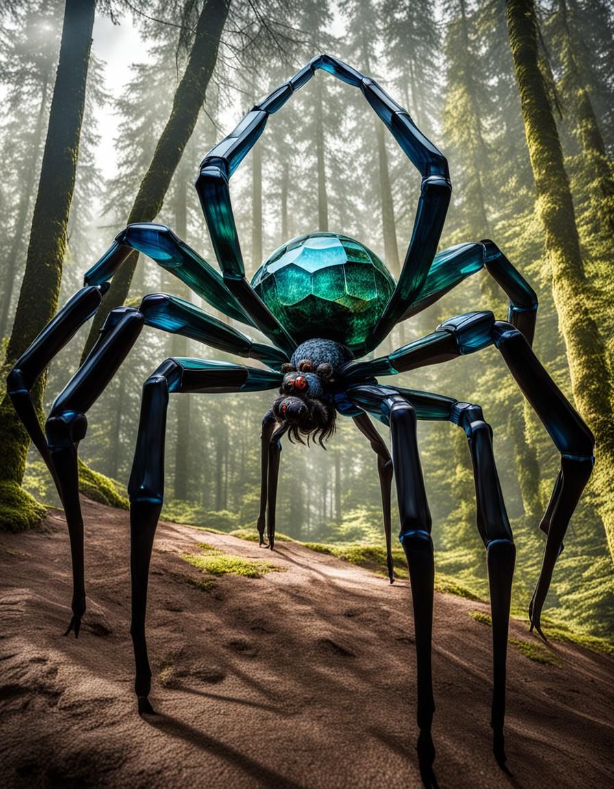 Glass Mountain Spider: A Colossal Creation