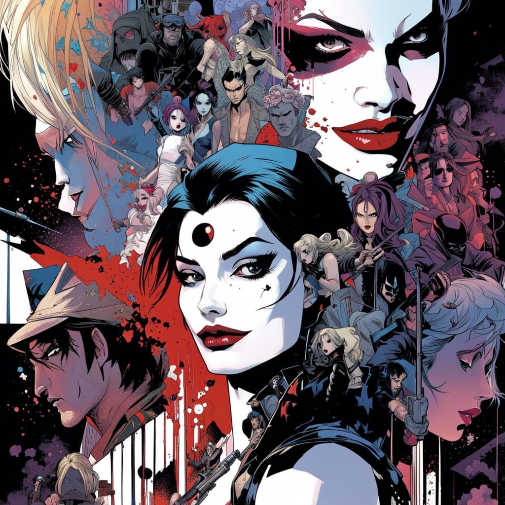 Harley Quinn, Hirohiko Araki, Chris Samnee, Bruce Timm and B...