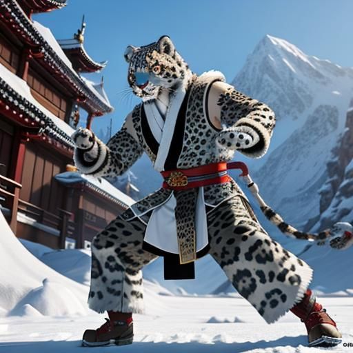 Arrogant Kung Fu Master: Tai Lung the Snow Leopard