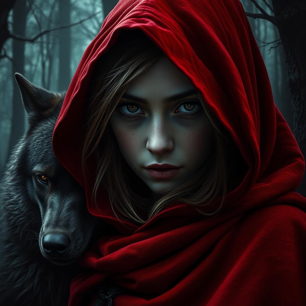 Red riding hood and the wolf