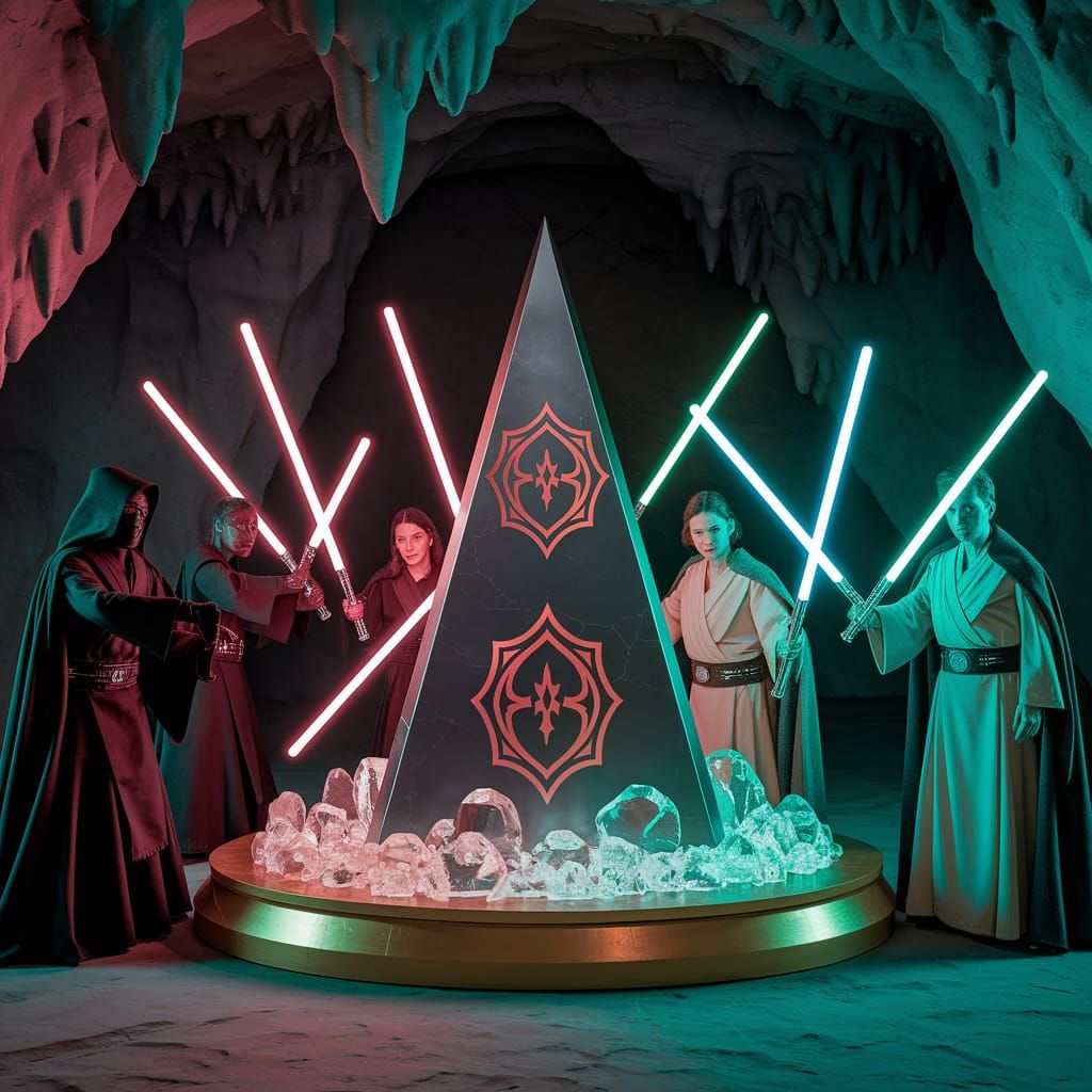 Dark Sith Temple in Ancient Kyber Crystal Caves