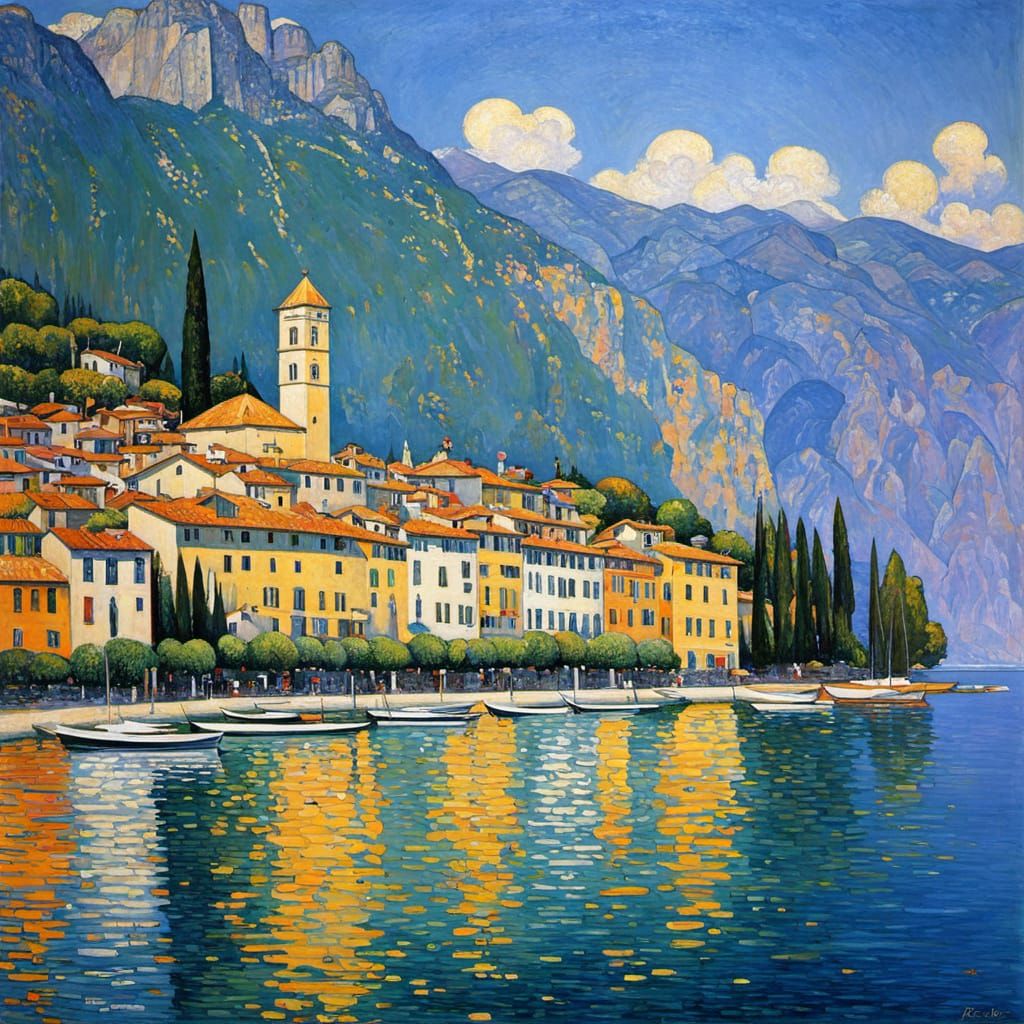 Malcesine on Lake Garda