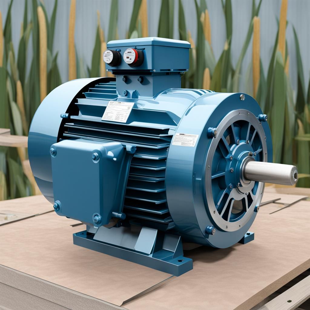 Electric Motor for Grain Crusher
