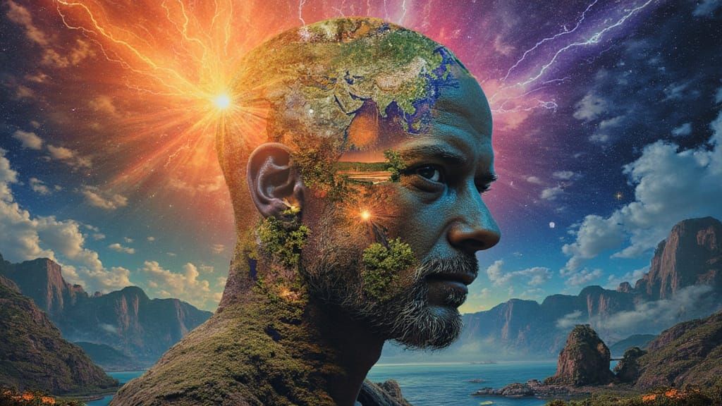 Fantasy Kingdoms Inside a Man's Head: Surreal Concept Art