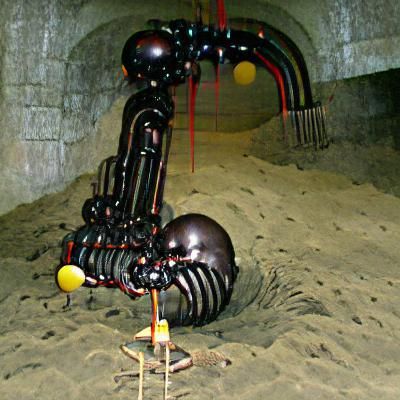 Surreal Underground Machine of Flesh and Metal