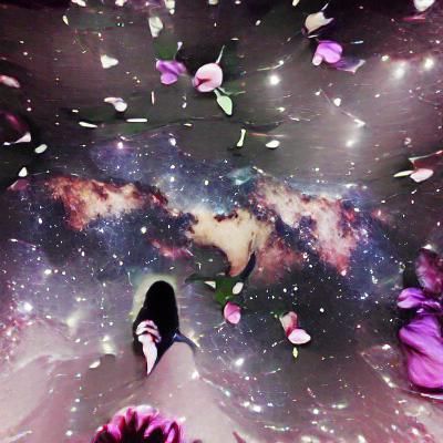 Flowers Bloom in Outer Space