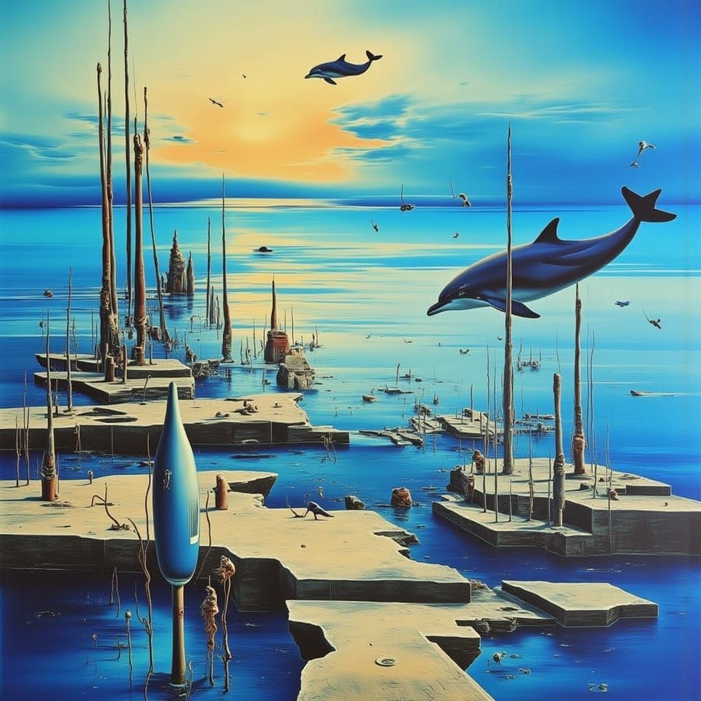 Ethereal Eco World in Dreamlike Abstraction