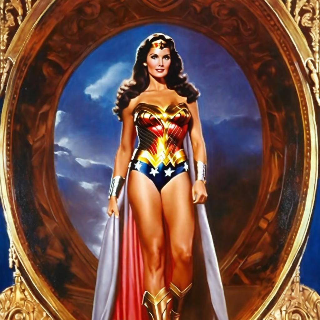 Wonder Woman - Lynda Carter [Judith Leyster Art Style]