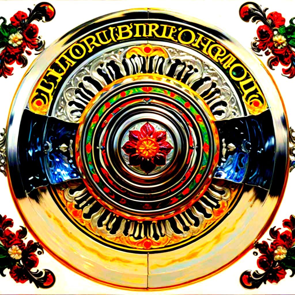 Psychedelic Oil Painting in Cinematic Style