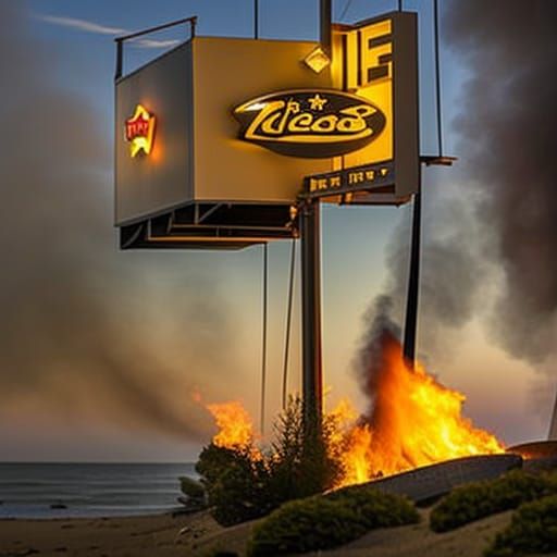 Intense Fire and Flames Visualized