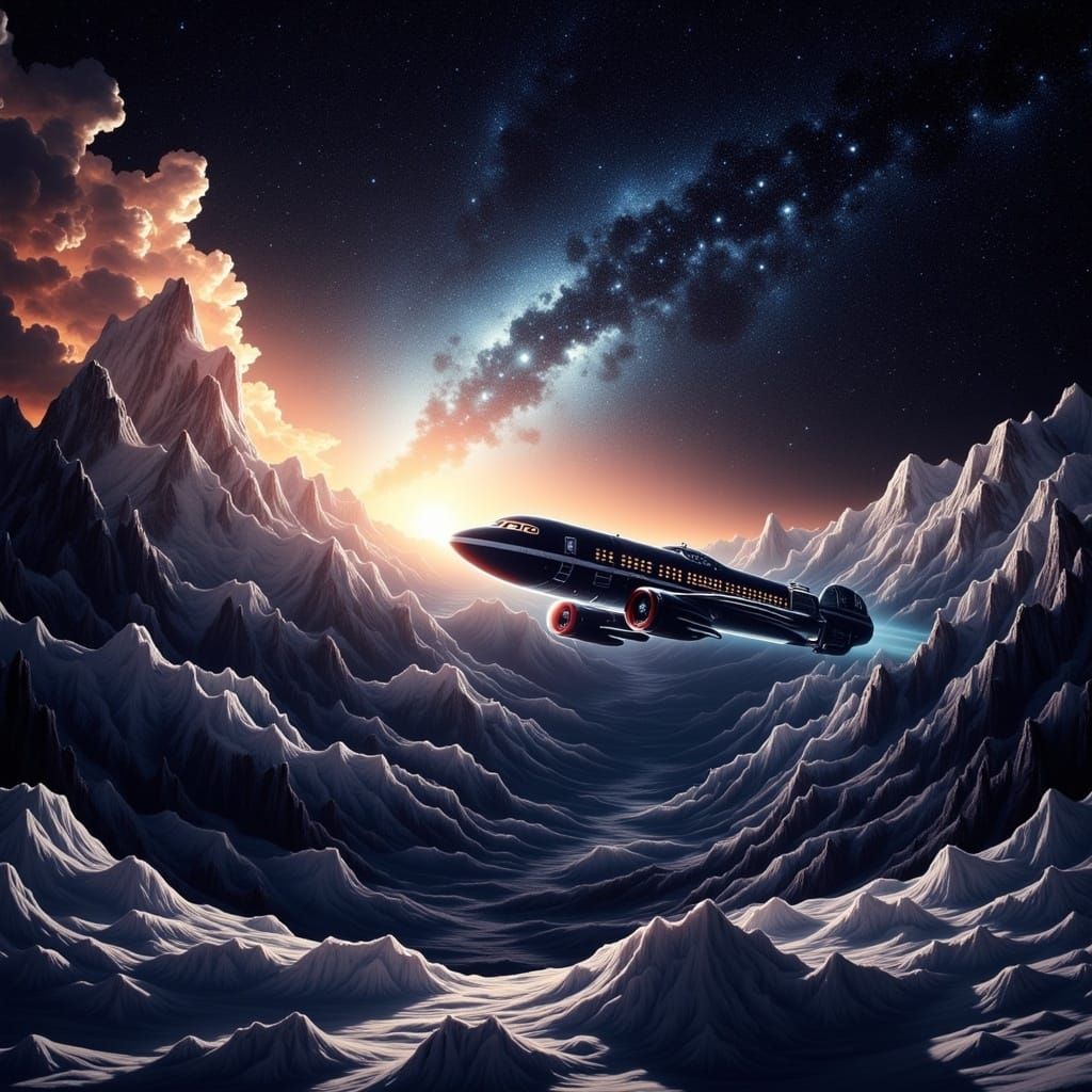 Galactic Express in Cosmic Space