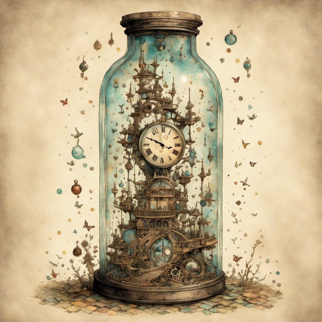 Time in a Bottle by <lora:CamViewsDelta:1.0>