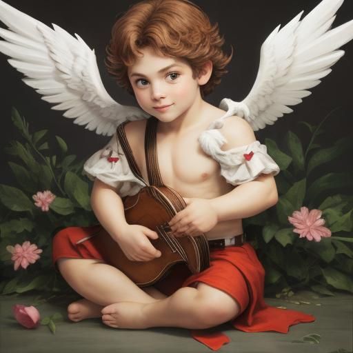 little cupid boy