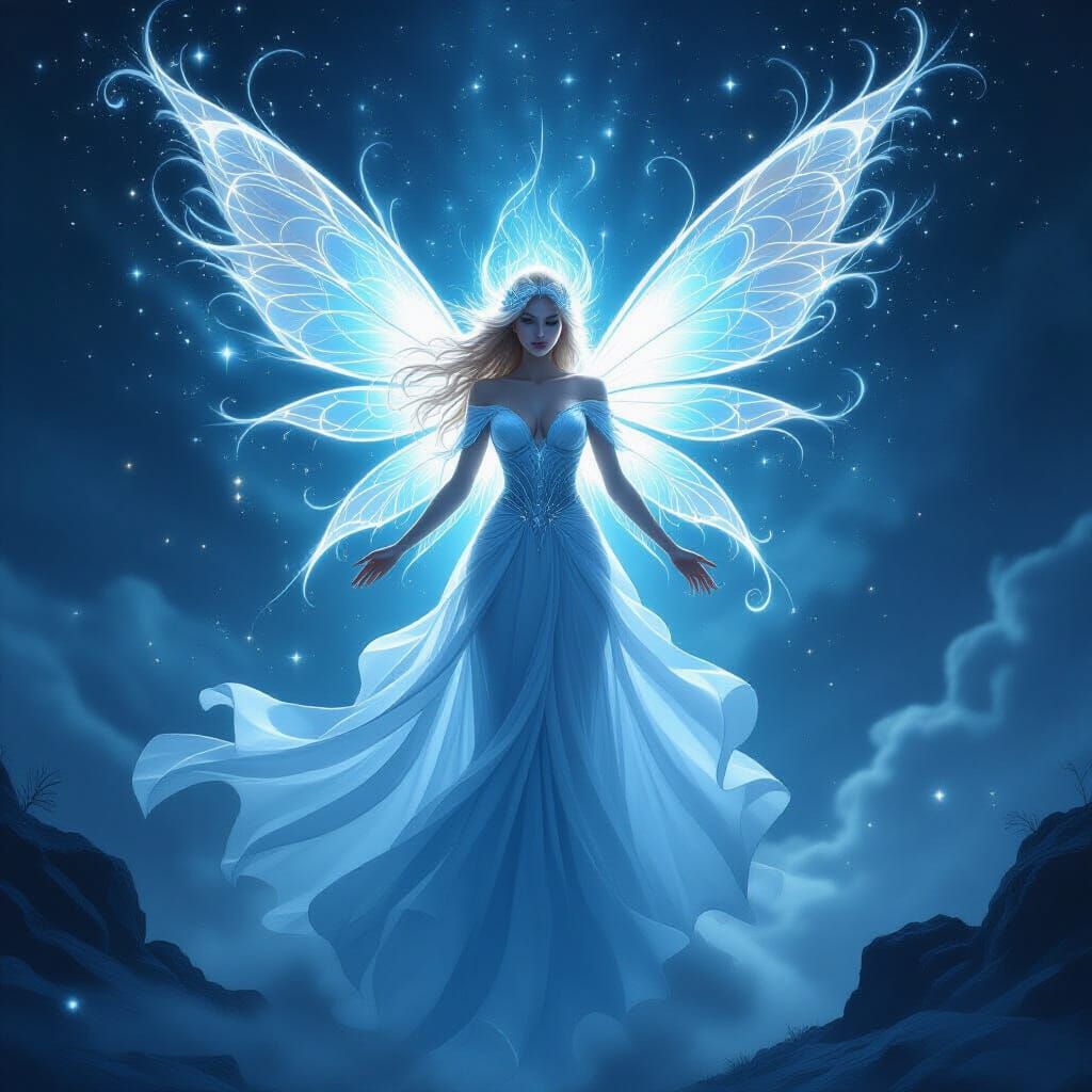Goddess of Light Transforms into Energy Fairy