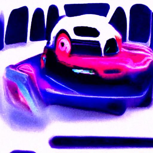 Minimalist Car Generated by AI