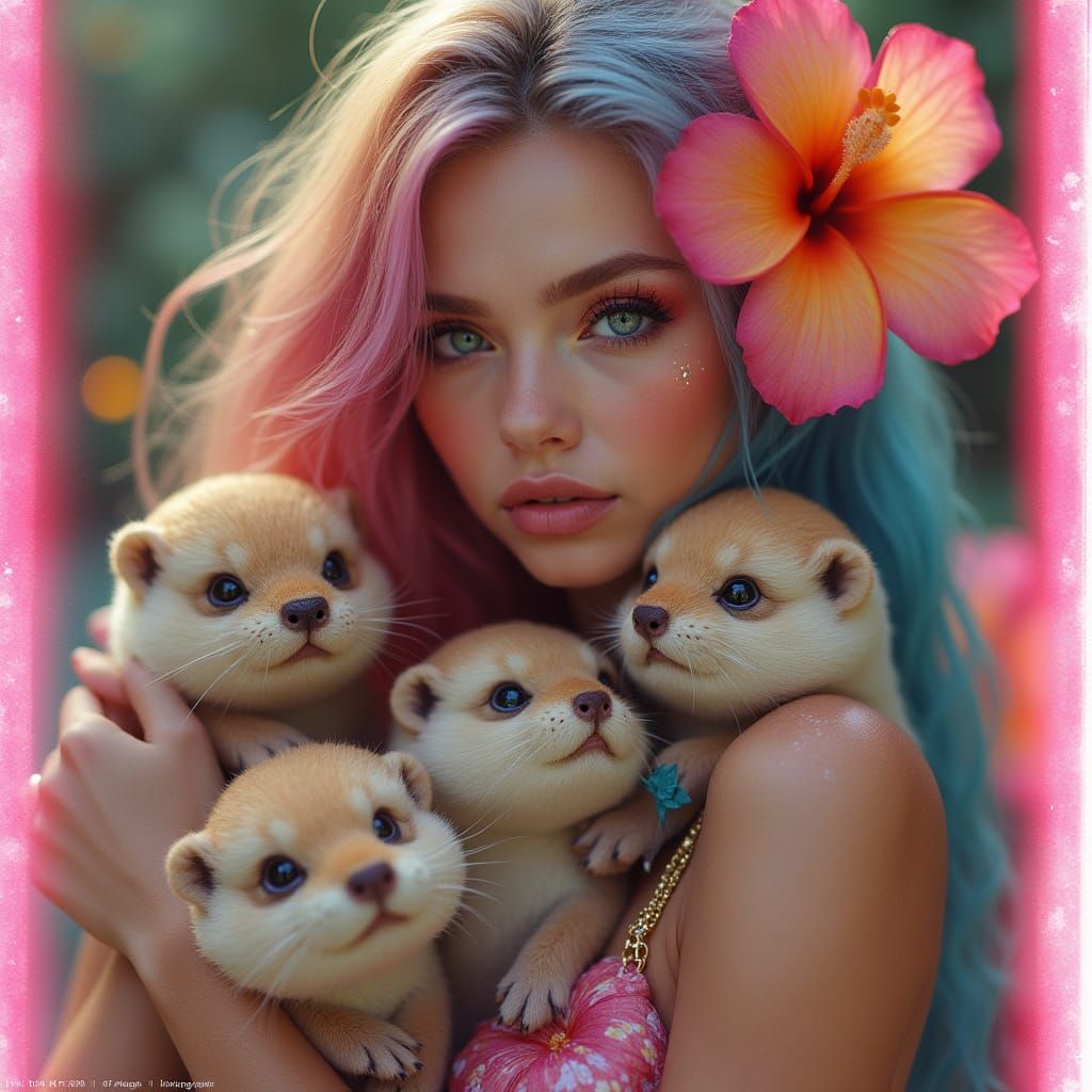 Hyper-Realistic Goddess of Whimsy and Wonder