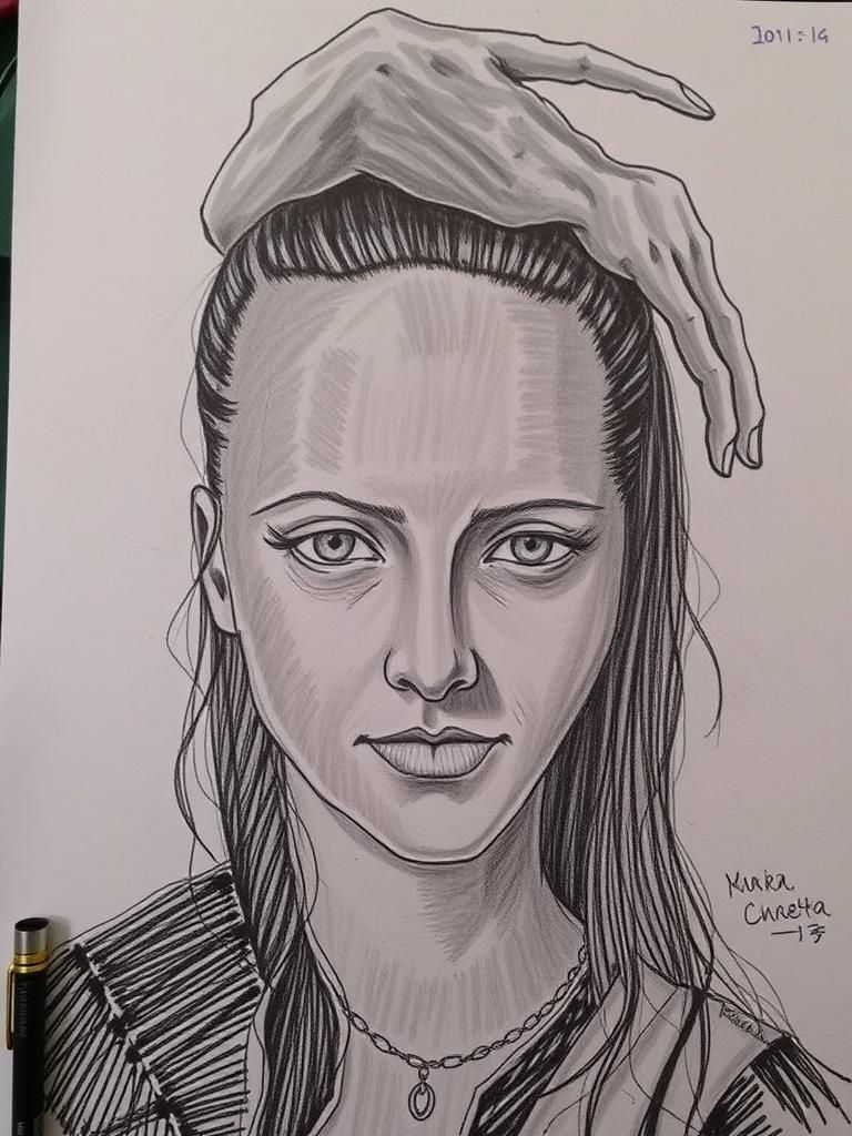 Mona Lisa in Tintoretto's Dramatic Style