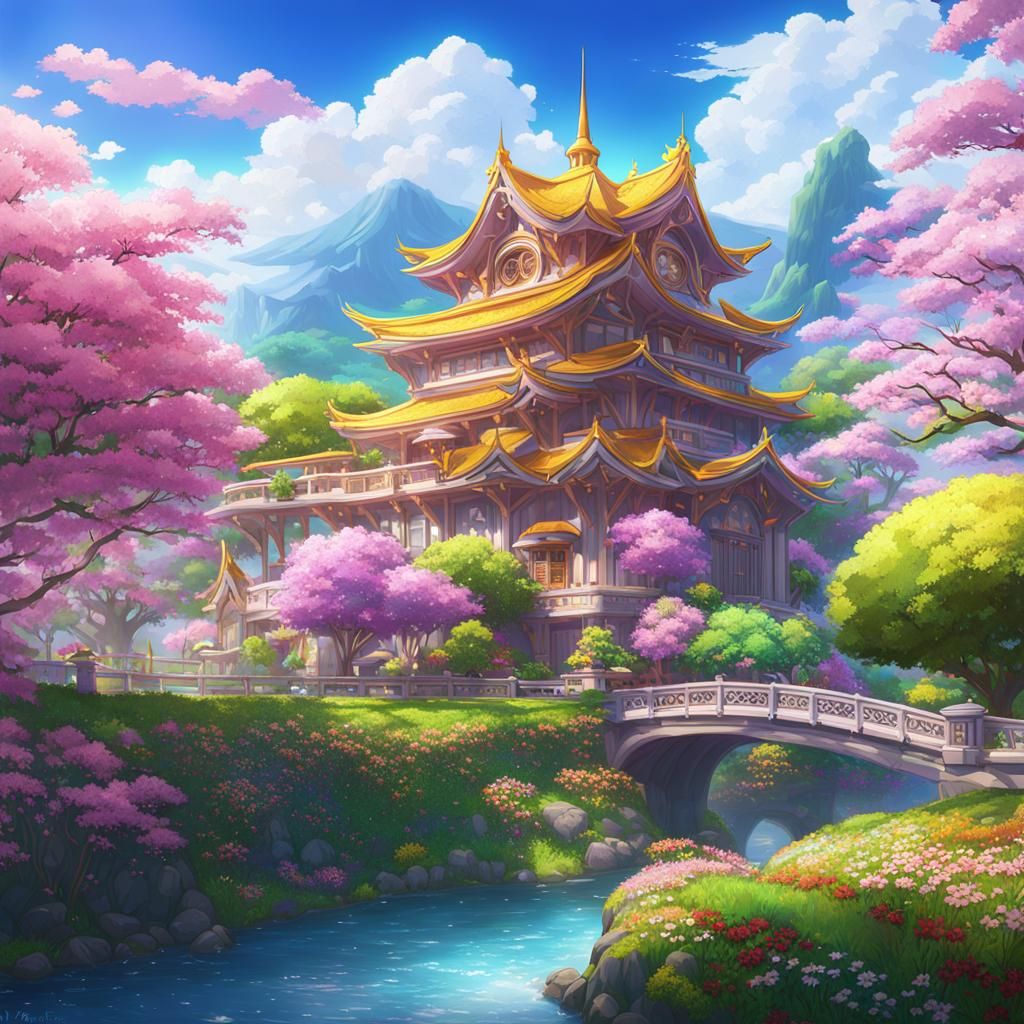 April from Glitter Force: Fantasy Concept Art