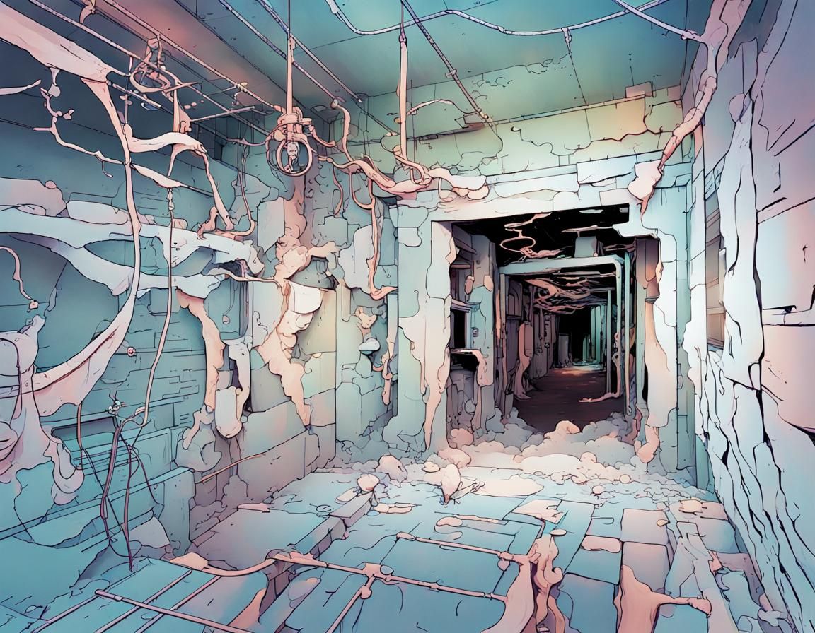 Violent Transformation: Abstract Geometric Decay