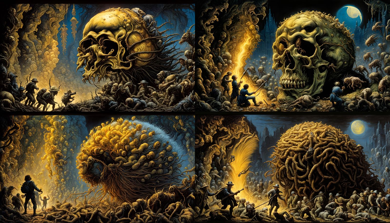 Macabre Maggots: Dark Art Inspired Corpse