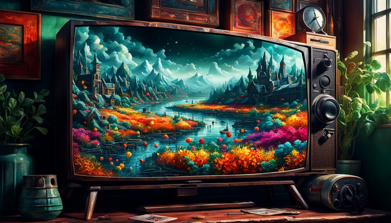 Hyperrealistic Abstract Art with Intricate Details