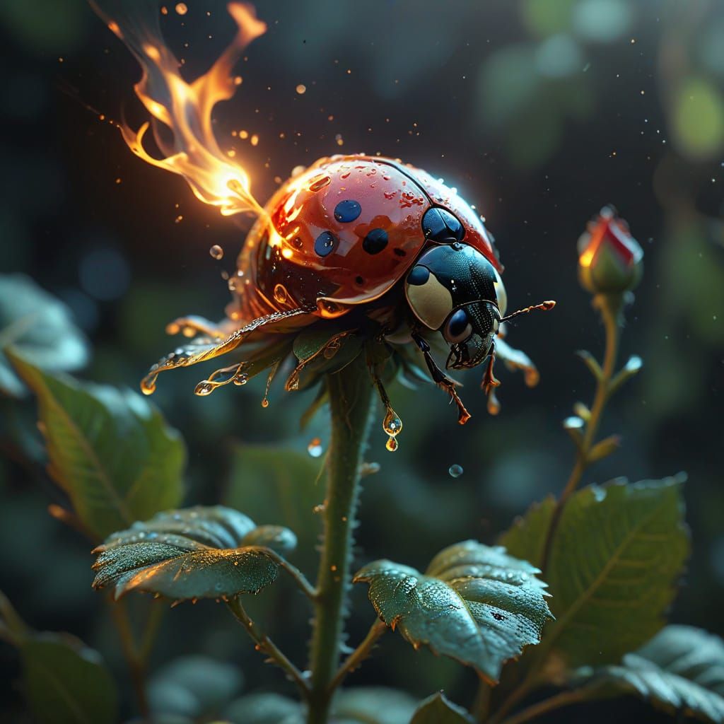 Whispering Magic in Golden Light