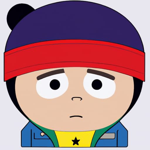 Stan Marsh Likeness in South Park Style