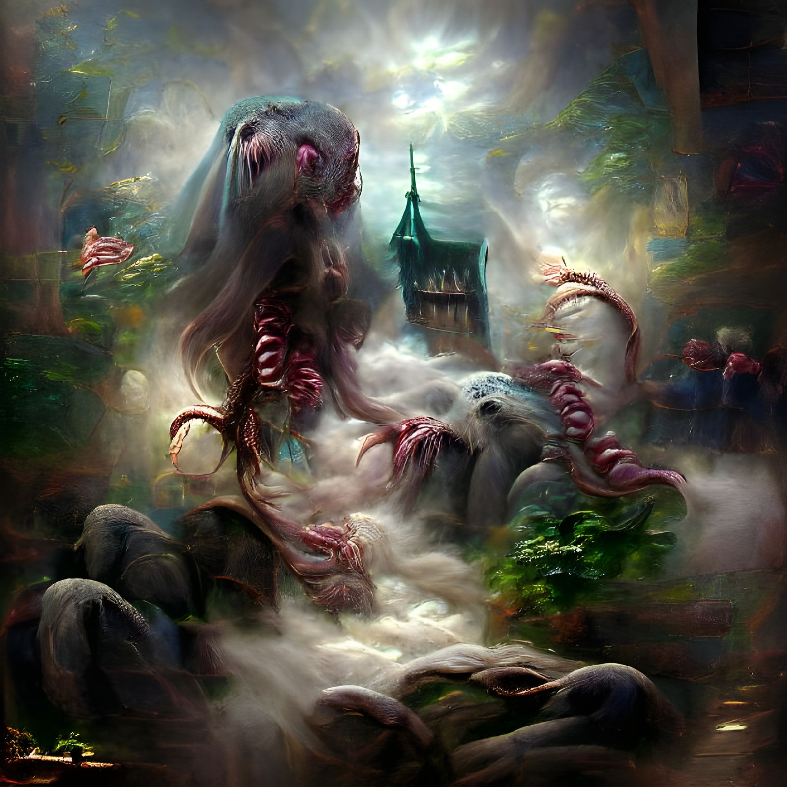 Parasite Abomination: A Dark Fantasy Horror
