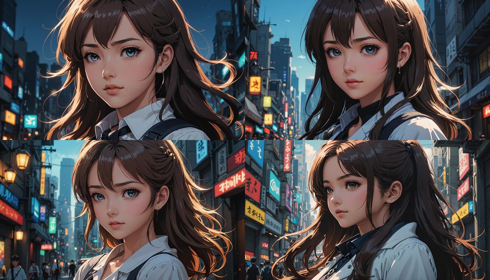 Anime Manga Scan of a Pretty Girl