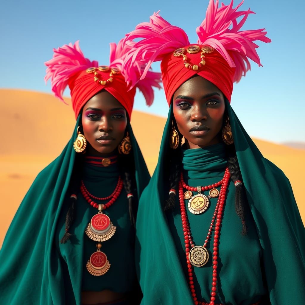Herero Women in Namibia: A Fashion Photography Fusion