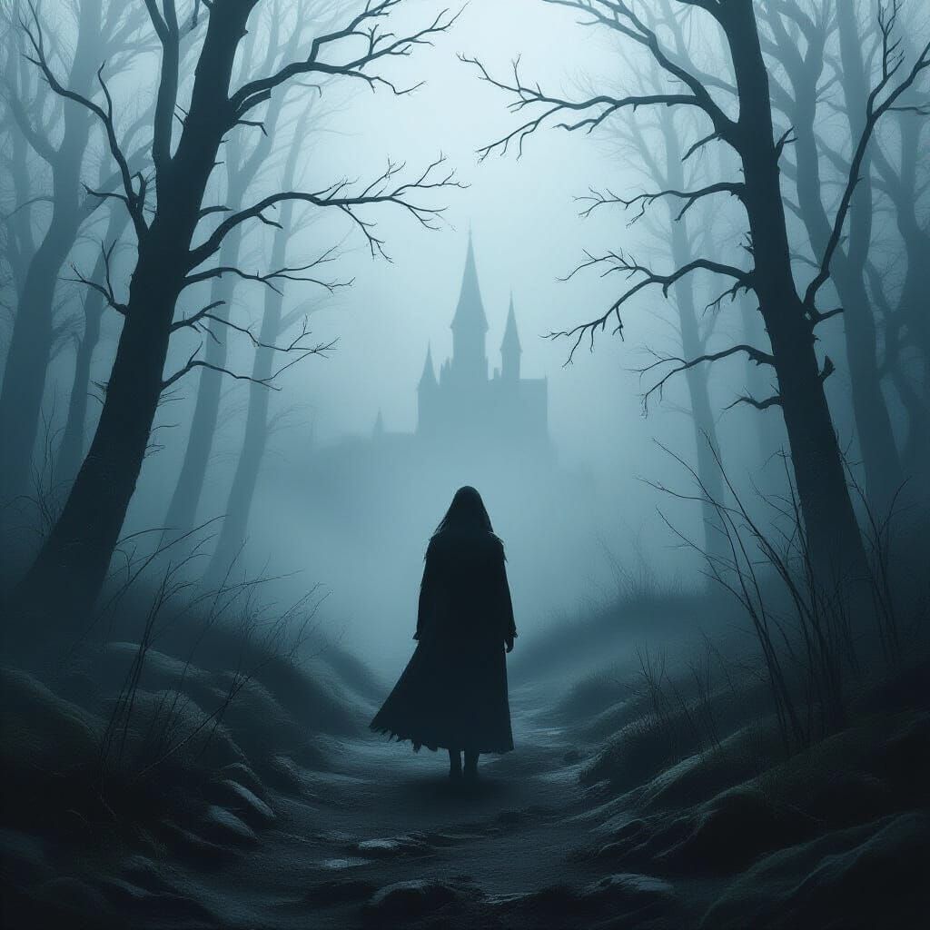 Eerie Darkness Descends on a Somber Scene