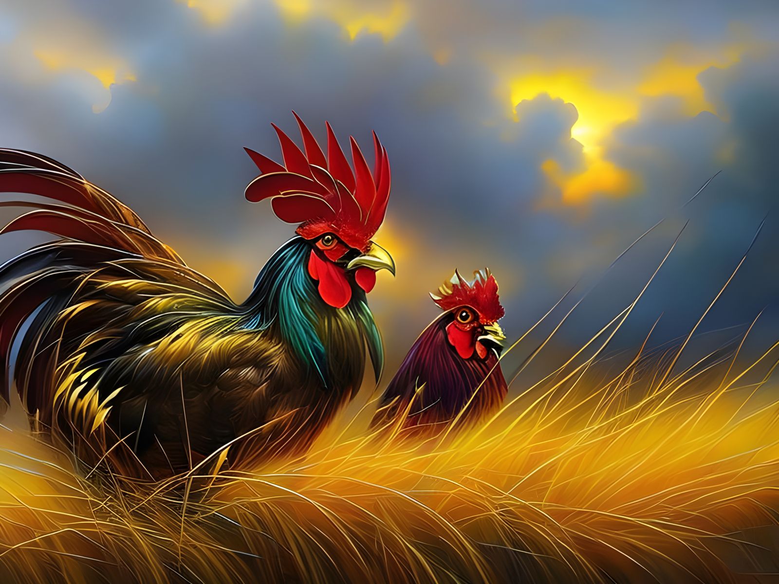 Wild Chicken Heaven - 3518