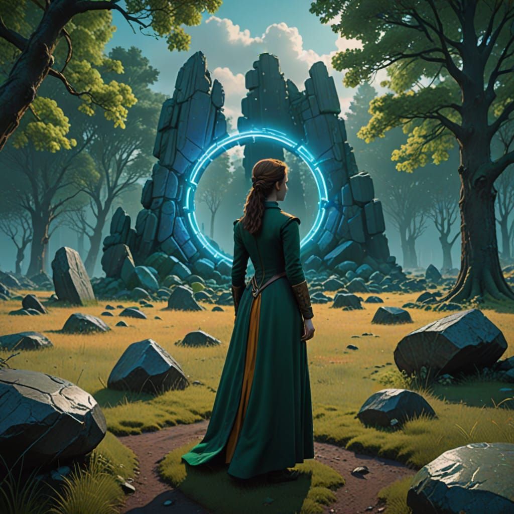 Timeless Quest Through Ancient Stone Circle