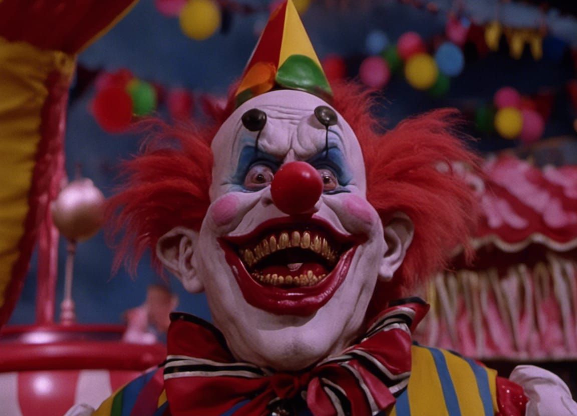 Killer Klowns from Outer Space: 80s Horror Scene